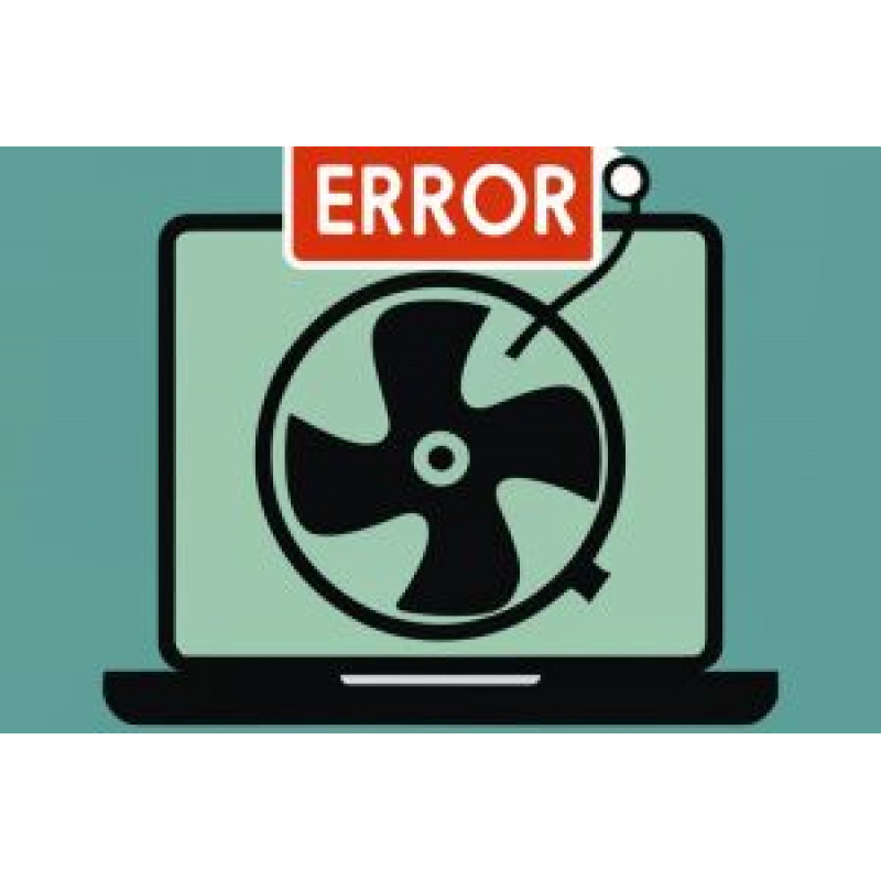 Ремонт кулера ноутбука HP 15-dc: Помилка System Fan 90B