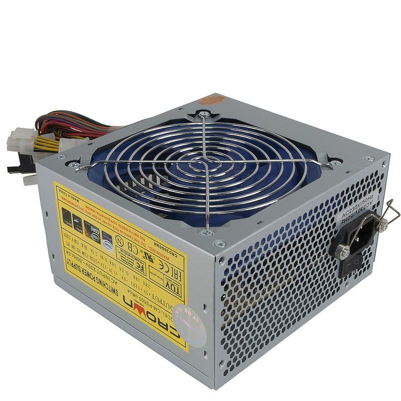 Компьютерный блок питания CROWN CM-PS500 Office ATX 500W