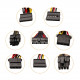 Комп'ютерний блок живлення Logicpower ATX-500W, 12см LED Fan, 2хIDE, 3хSATA, 8Pin(4+4), 8Pin(6+2), 24Pin