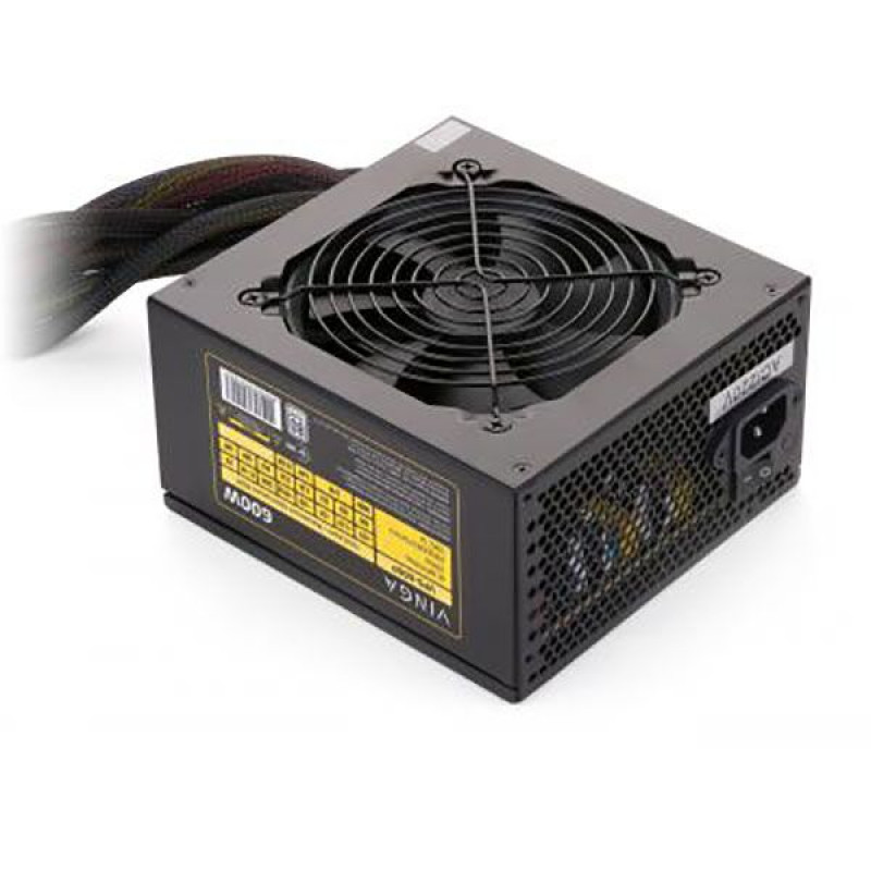 Комп'ютерний блок живлення (блок живлення для ПК) Vinga 600W (VPS-600P)