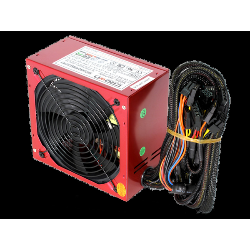 Комп'ютерний блок живлення CROWN CM-PS600 ATX 600W