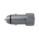 Автомобильный блок питания (зарядное устройство) Grand-X (2USB 3.1A) Dark Grey Metallic (CH-07DG), Зарядное устройство, USB, Да, Проводное