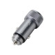 Автомобильный блок питания (зарядное устройство) Grand-X (2USB 3.1A) Dark Grey Metallic (CH-07DG), Зарядное устройство, USB, Да, Проводное