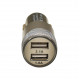 Автомобильный блок питания (зарядное устройство) Grand-X (2xUSB 2.4A) Black (CH-25B), Зарядное устройство, USB, Да, Проводное