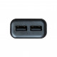 Блок питания (зарядное устройство) 12W Grand-X (2xUSB 2.4A) Black (CH-45UMB) + кабель microUSB, Зарядное + кабель, micro-USB, Нет, Проводное