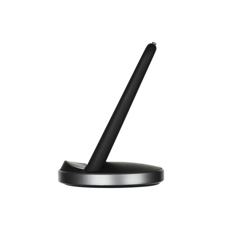 Беспроводное зарядное устройство (Бесконтактный блок питания) 2E Stand 10W Black (2E-WCQ01-04), Зарядное + кабель, micro-USB, Нет, Беспроводное