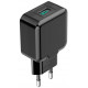 Блок питания (зарядное устройство) 10W Grand-X (1xUSB 5В/2.1А) Black (CH-03B), Зарядное устройство, USB, Нет, Проводное