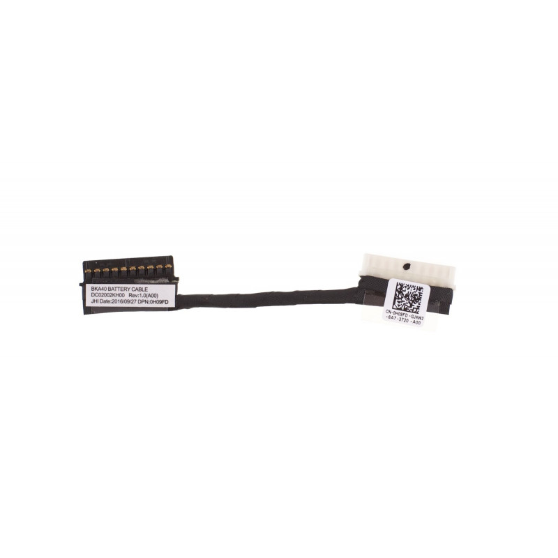 Кабель подключения батареи BKA40 DC02002KH00 DC02002LR00 0H09FD для Dell 7000 7460 7560 7472 7572, Inspiron 15 5567 5565 5468 5568