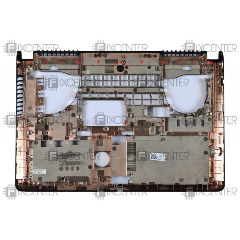 Корпус (нижняя часть) для ноутбука Dell Inspiron 5577, 7557, 7559 Оригинал, Нижняя часть (Cover-D)