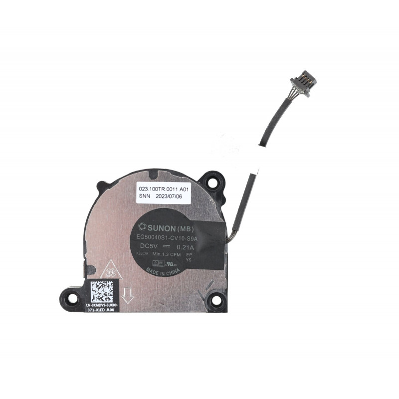 Вентилятор (кулер) 023.100TR.0011 0XMDV9 для ноутбука DELL Alienware M16 M18 R1 Board