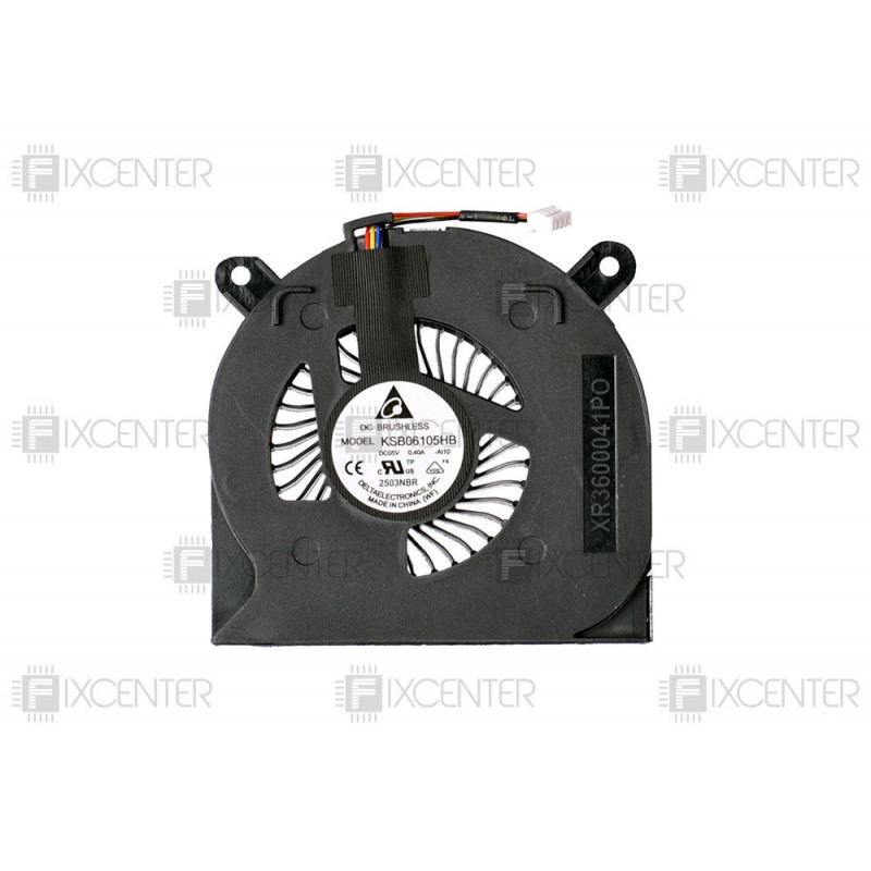 Вентилятор (кулер) XR3600041PO для ноутбука Dell Latitude E6400, E6410, E6500, E6510, M2400, M4400 Оригинал