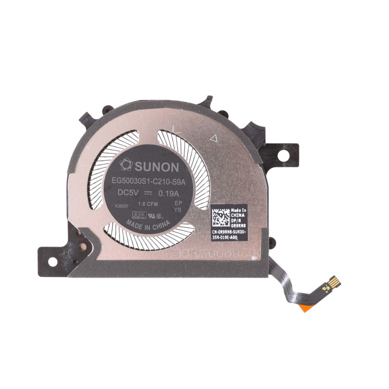Вентилятор (кулер) DC28000WLSL, 0R9RN8 для ноутбука Dell XPS 13 9315