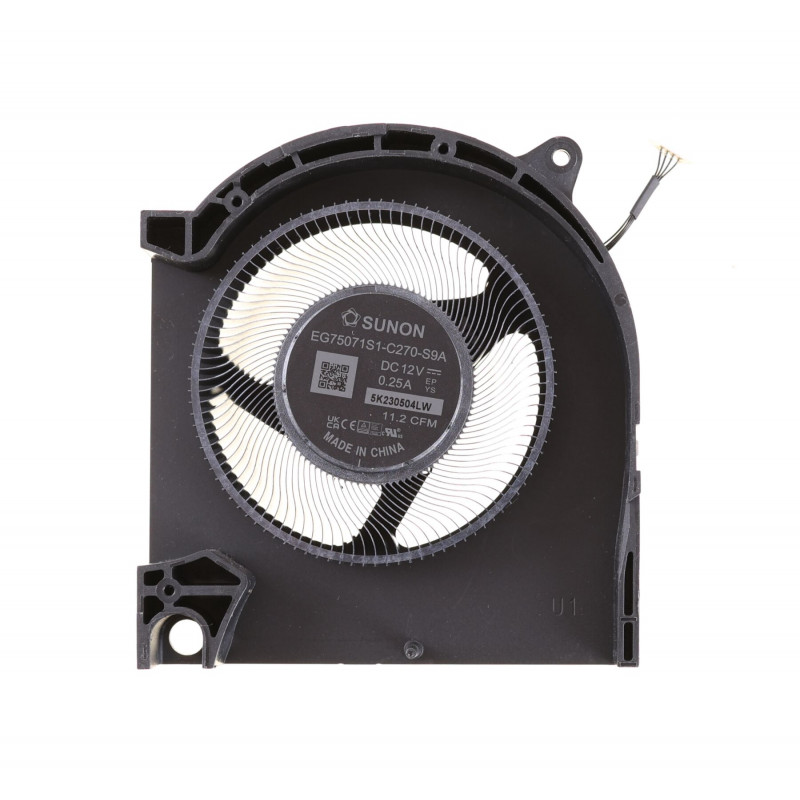 Вентилятор (кулер) EG75071S1-C290-S9A для ноутбука Dell G15 5530 G16 7630 7635 12V! GPU