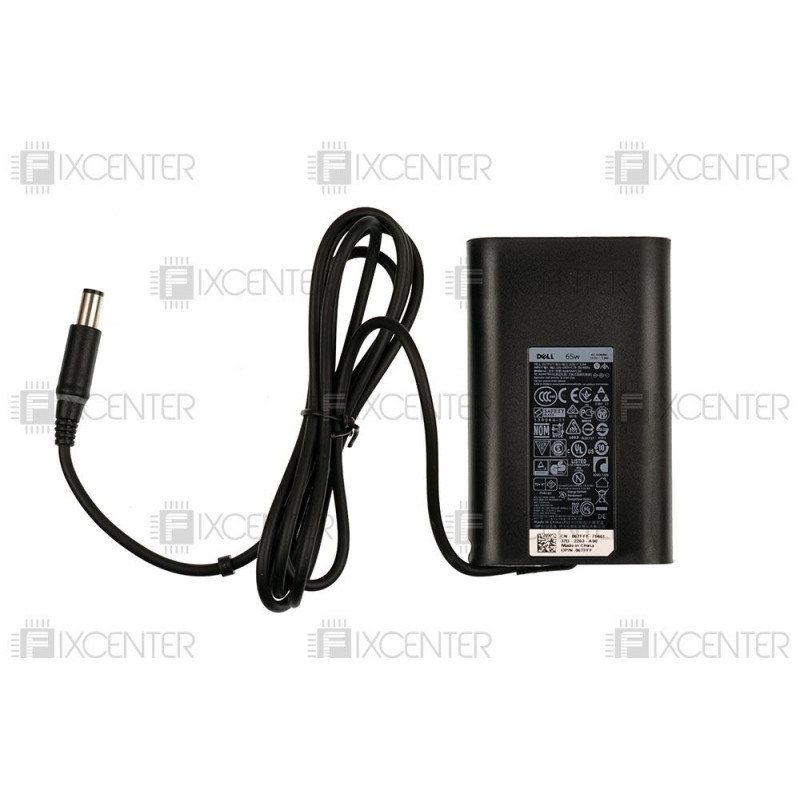 Блок питания Dell 65W (19.5V 3,34А 7,4*5,0мм) 3 pin Оригинал Slim, 65W, 19.5V, 3.34A, 7,4мм*5,0мм