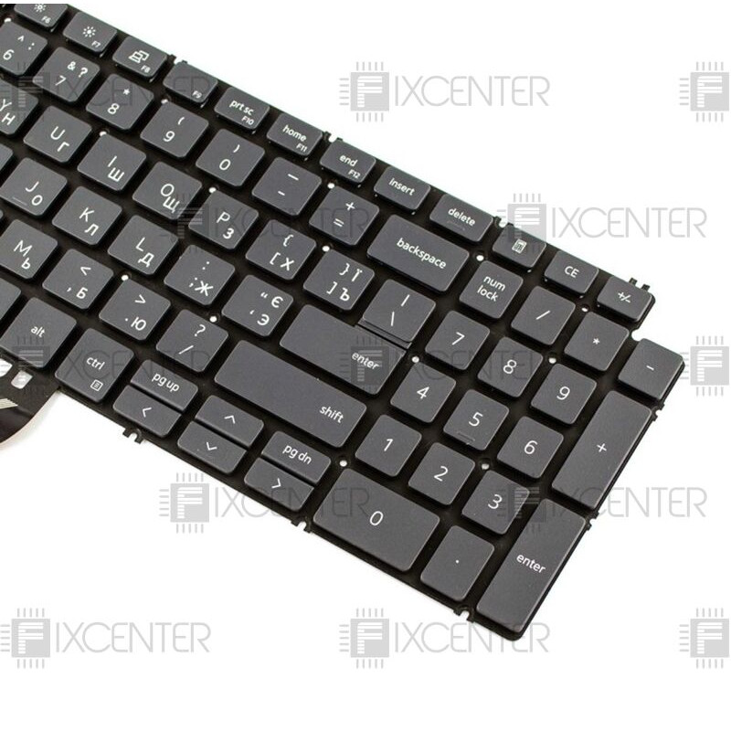 Клавиатура для ноутбука Dell Inspiron 15 5508, 5584, 5593, 5594, 5598, 7590, 7591, 7791 с подсветкой