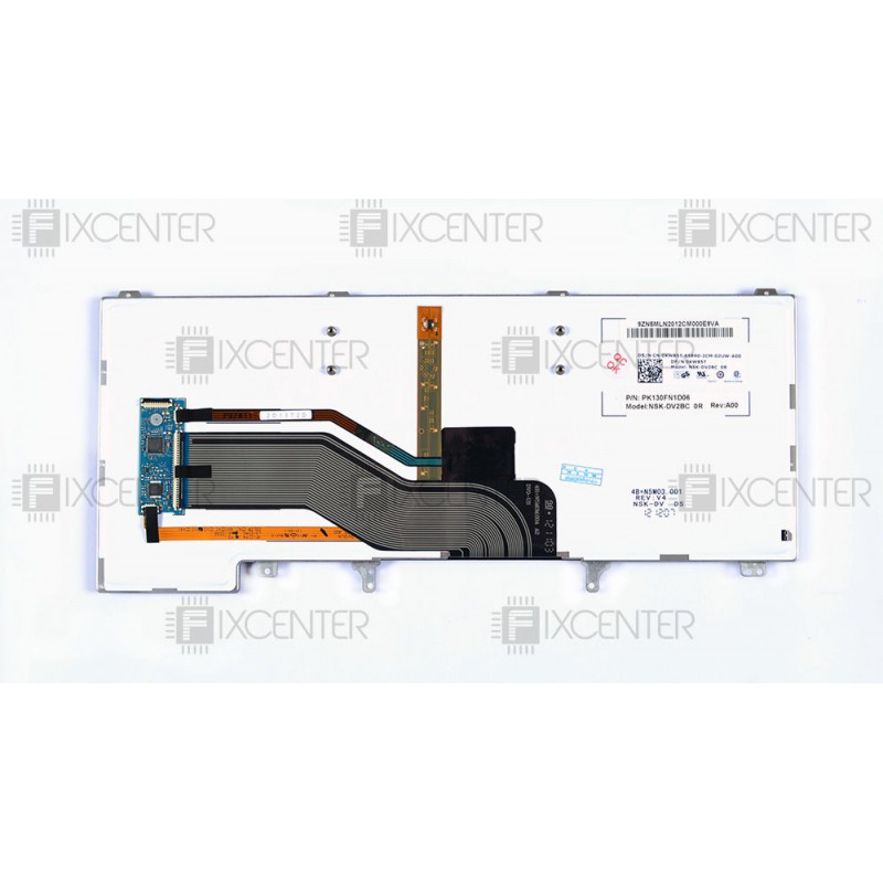 Клавиатура для ноутбука Dell Latitude E6420, E5420, E6220, E6320, E6430 с подсветкой (без трекпада)