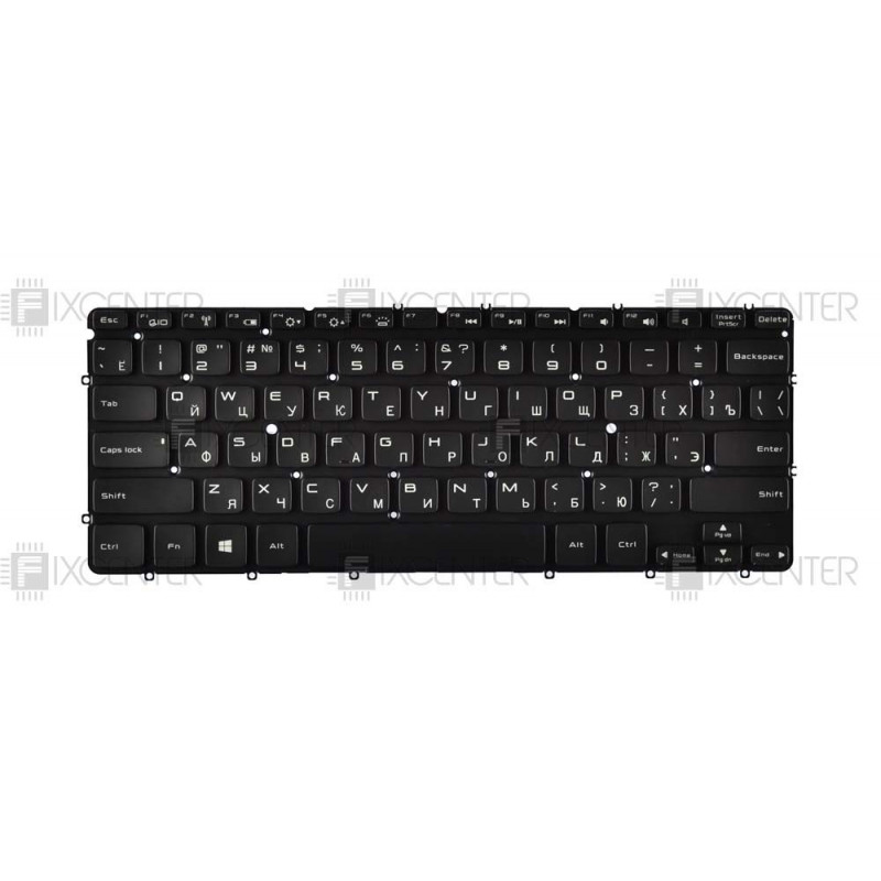 Клавиатура для ноутбука Dell XPS13 9333, L321x, L322x, 9Q23, 9Q33, 9Q34 c подсветкой