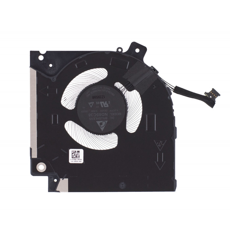 Вентилятор (кулер) 082VD4, DC28000VMF0, DFS5K22305283T для ноутбуков Dell Alienware X15 R1, R2 CPU