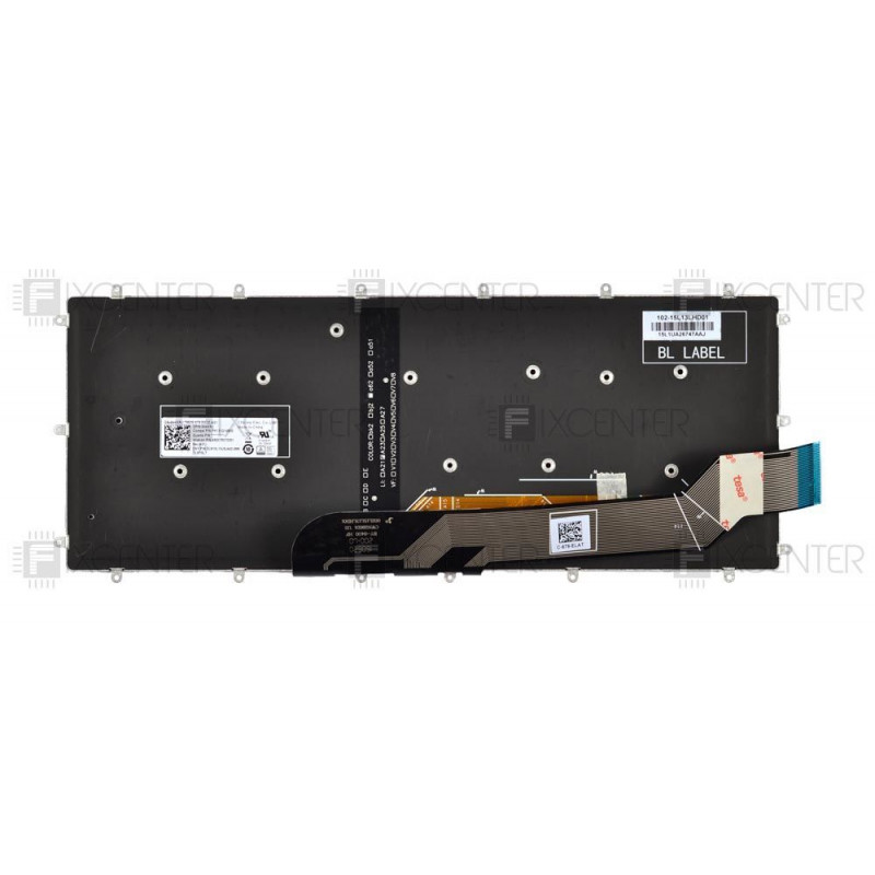 Клавиатура для ноутбука Dell Inspiron 5368, 5378, 5379, 7569 без подсветки