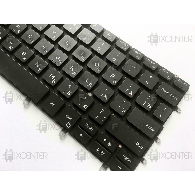 Клавиатура для ноутбука Dell XPS 13 9370, 9380 с подсветкой