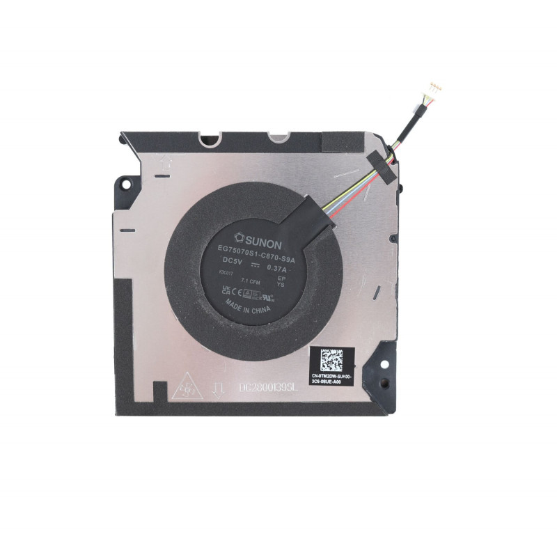 Вентилятор (кулер) 0TM2DW TM2DW EG75070S1-C870-S9A DC2800139S0 для ноутбука DELL Precision 5680 CPU