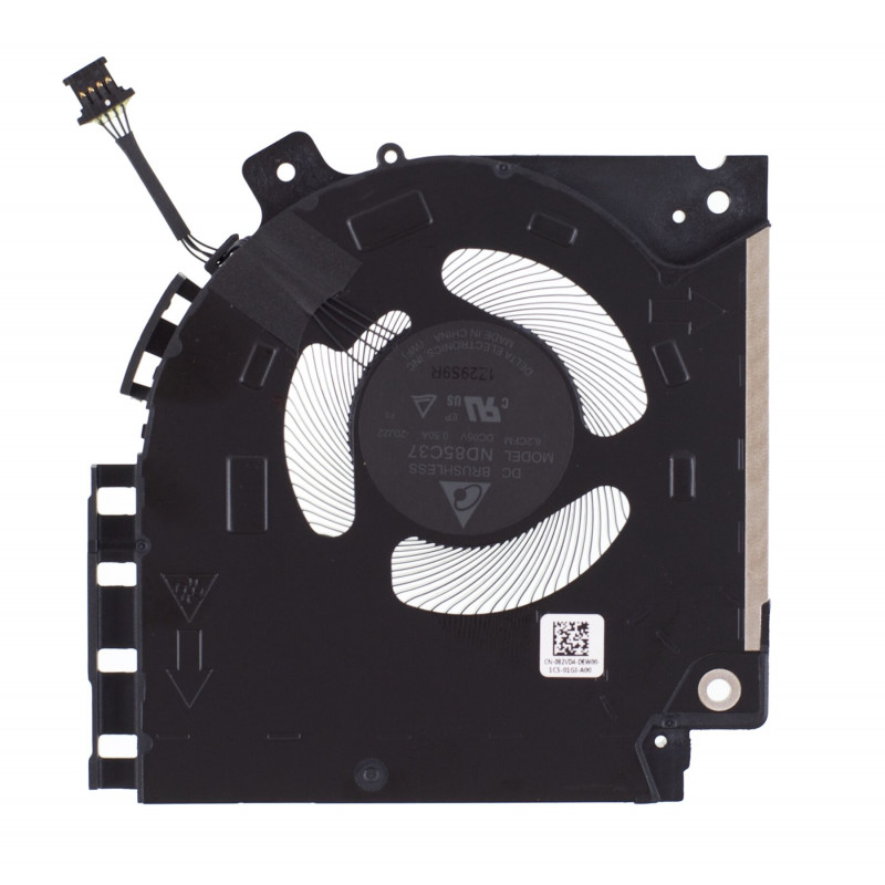 Вентилятор (кулер) 0V0G61, DFS5K22115371S для ноутбуков Dell Alienware X15 R1, R2 GPU RTX30