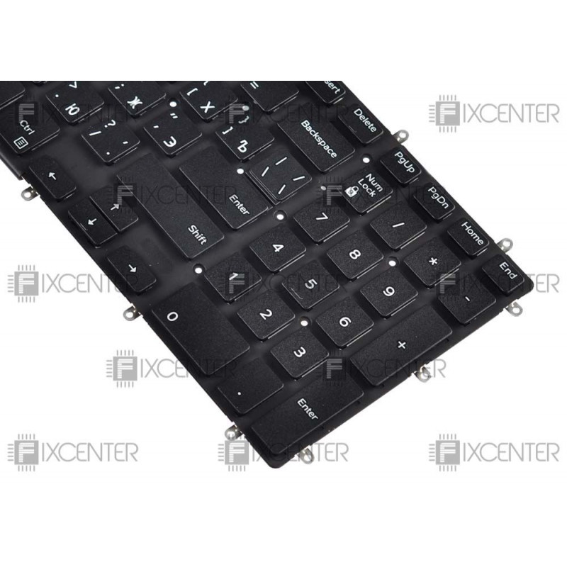Клавиатура для ноутбука Dell Vostro 5568, Inspiron Gaming 15 5565, 5567, 5765, 7566, 7567 с подсветкой Оригинал