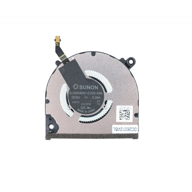 Вентилятор (кулер) DC280012WSL 0XRT76 XRT76 EG50040S1-CV20-S9A для ноутбука Dell Latitude 14 9000 9440 CPU