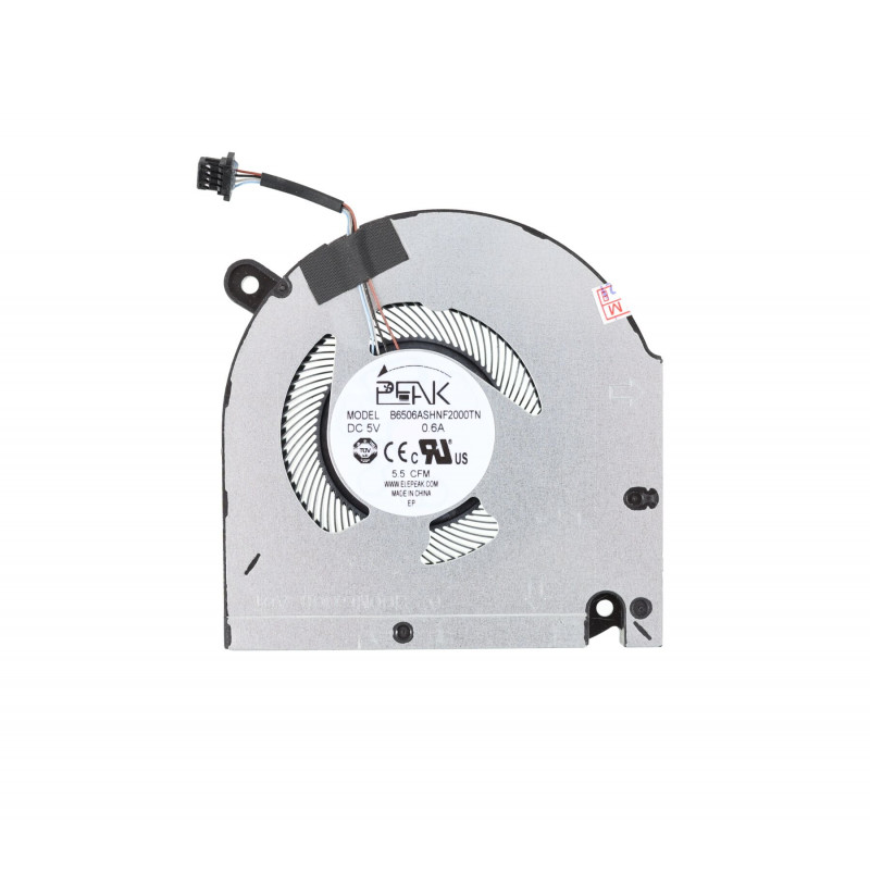 Вентилятор (кулер) 0GJN2R GJN2R B6506ASHNF2000TN для ноутбука DELL Inspiron 15 7510, 16 7610, Vostro 15 7510, 16 7610 CPU Orig!
