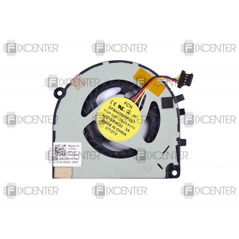 Вентилятор (кулер) для ноутбука Dell XPS 13 L322x, 9333 Оригинал