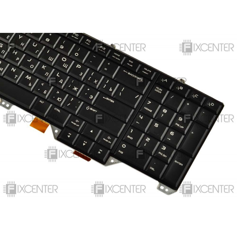 Клавиатура для ноутбука Dell Alienware M17X R5 RGB подсветка