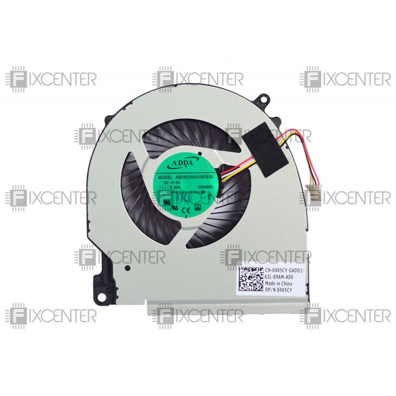 Вентилятор (кулер) AB08505HX090B00, 4X5CY, 04X5CY для ноутбука Dell Inspiron 7557, 7559 GPU Right Side Orig