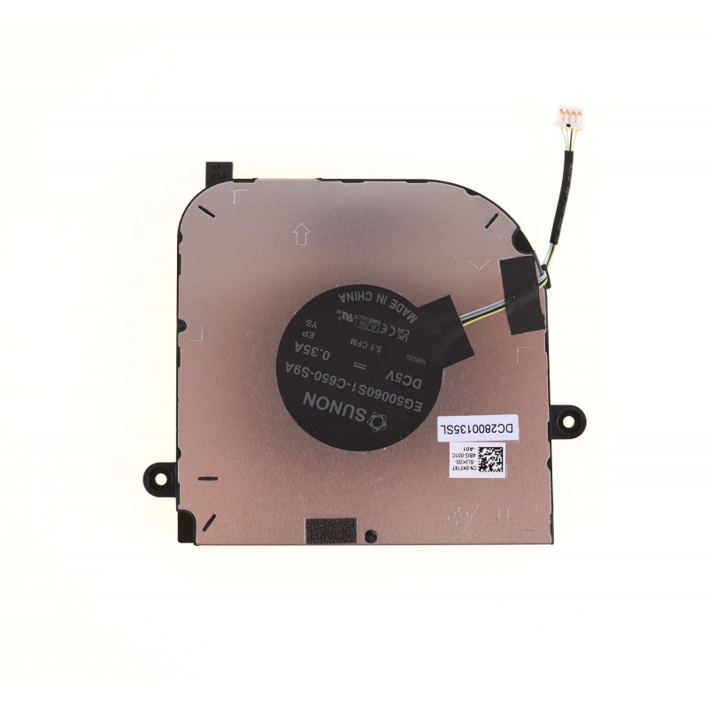 Вентилятор (кулер) 0KF74T DC2800135SL EG50060S1-C650-S9A для ноутбука Dell Latitude 5440 Precision 3480 CPU