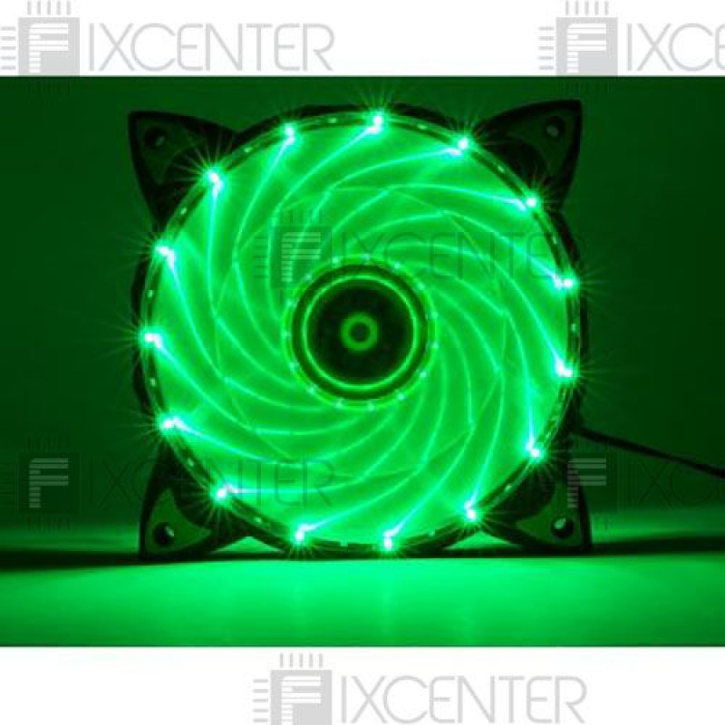 Вентилятор для корпуса (кулер) для ПК Vinga 12025-15-G (Molex), Molex, 120 x 120 x 25, Да