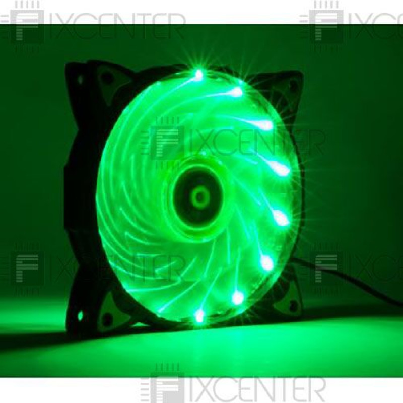 Вентилятор для корпуса (кулер) для ПК Vinga 12025-15-G (Molex), Molex, 120 x 120 x 25, Да