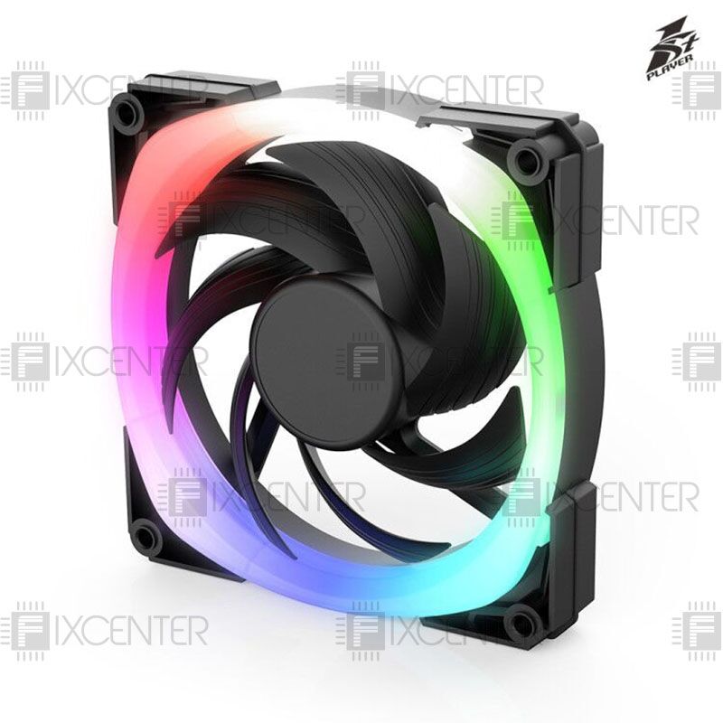 Вентилятор для корпуса (кулер) для ПК 1stPlayer R3 Color LED bulk (Molex), Molex, 120 x 120 x 25, Да