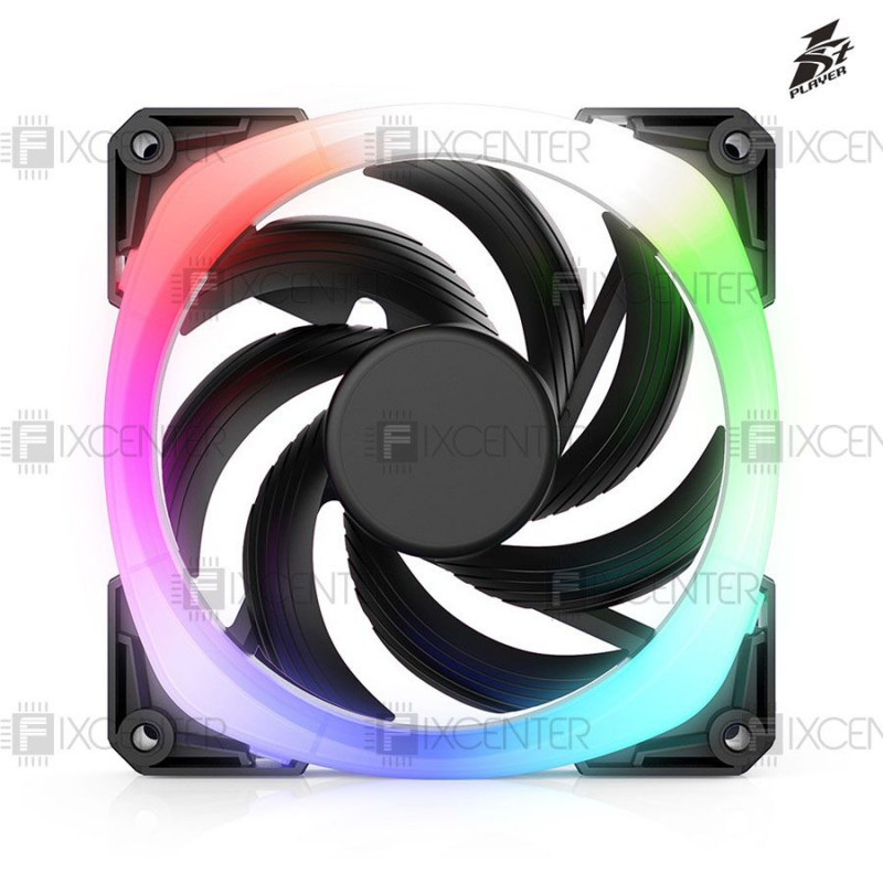 Вентилятор для корпуса (кулер) для ПК 1stPlayer R3 Color LED bulk (Molex), Molex, 120 x 120 x 25, Да