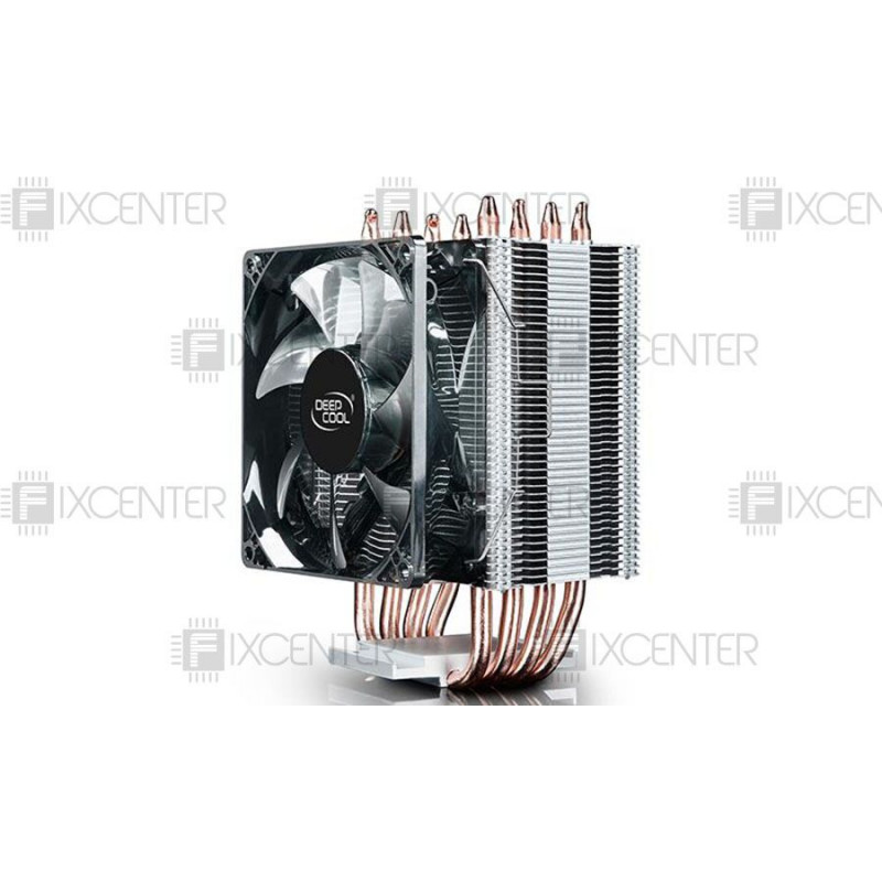 Вентилятор (кулер) для процессора Deepcool Gammaxx C40, 137х92х83.8 мм, 4-pin, LGA1366, LGA1155, LGA2011, LGA1150, LGA2011-3, LGA1151, LGA2066, AM2, AM2+, AM3, AM3+, AM4, FM1, FM2, FM2+, Нет