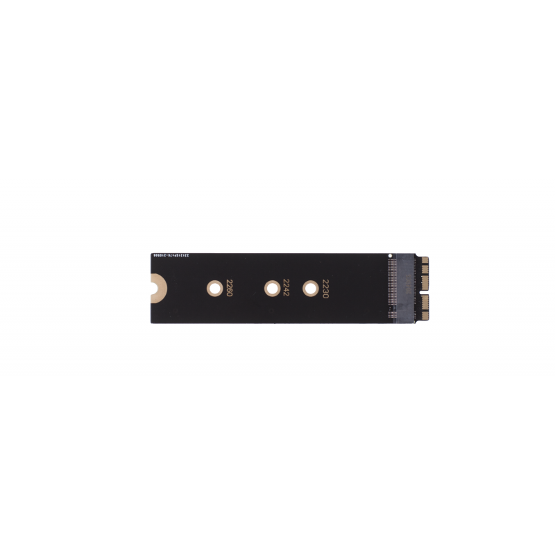 Адаптер-переходник SSD M.2 (NGFF) длинный для установки в MacBook Air Mid 2013 Early 2014 Early 2015 Mid 2017 / NFHK N-941B