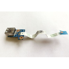 Б/У плата с USB разъемом (DAR22TB16D0, 34R22UB0010) для ноутбуков HP Pavilion G4-1000, G6-1000, G7-1000