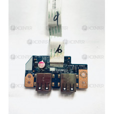 Б/У плата с USB разъемами (Z5WAH LS-B162P) для ноутбуков Acer Aspire E5-511, E5-521, E5-531, E5-571, V3-572