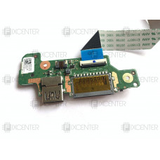 Б/У плата с кнопкой включения и USB разъемом (5C50R07374 431204225050) для ноутбуков Lenovo IdeaPad 330S-15IKB