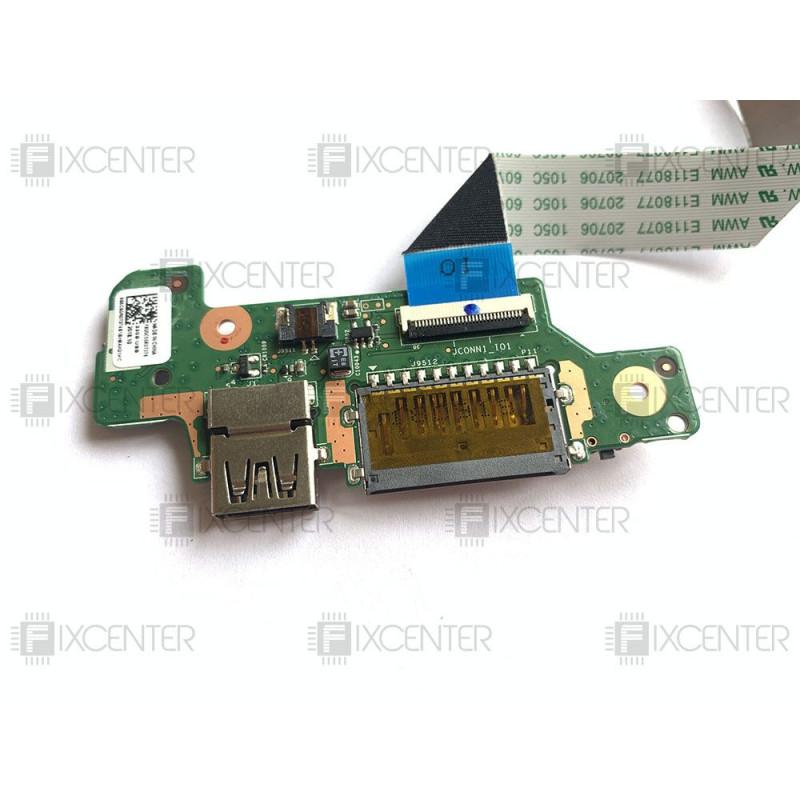 Б/У плата с кнопкой включения и USB разъемом (5C50R07374 431204225050) для ноутбуков Lenovo IdeaPad 330S-15IKB