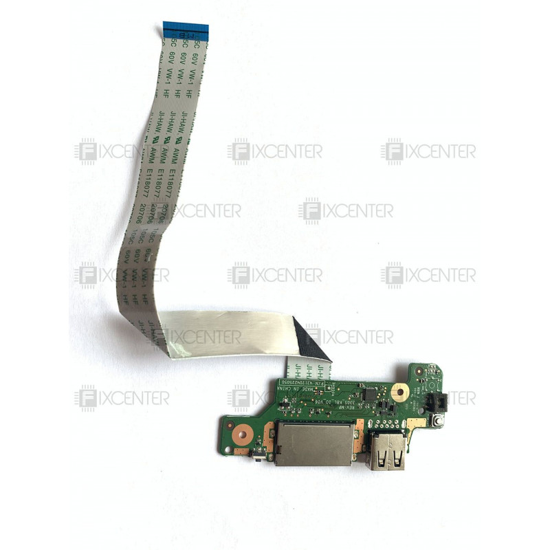Б/У плата с кнопкой включения и USB разъемом (5C50R07374 431204225050) для ноутбуков Lenovo IdeaPad 330S-15IKB
