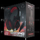Проводная игровая компьютерная стерео гарнитура CROWN CMGH-101T RED