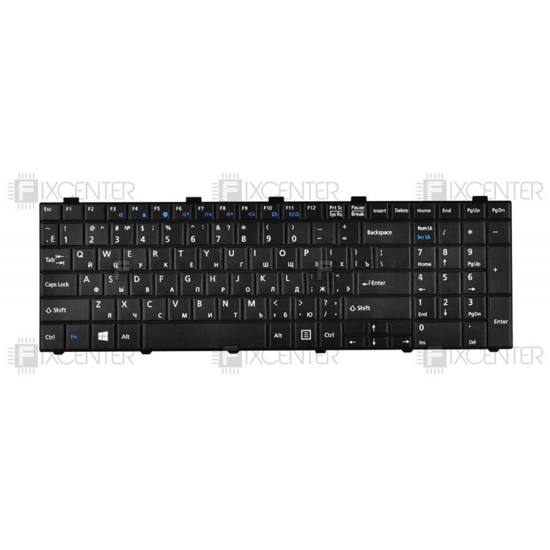 Клавиатура для ноутбука Fujitsu Siemens Lifebook A530, AH530, AH531, NH751