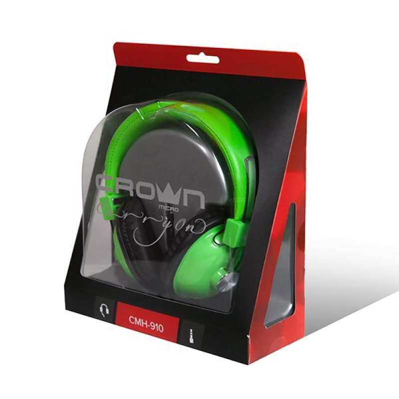 Проводная компьютерная стерео гарнитура CROWN CMH-910