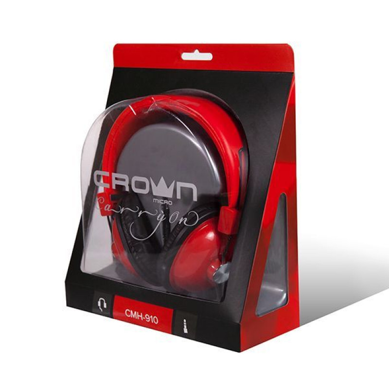 Проводная компьютерная стерео гарнитура CROWN CMH-910