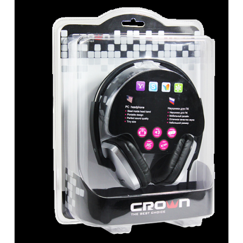 Проводная компьютерная стерео гарнитура CROWN CMH-950
