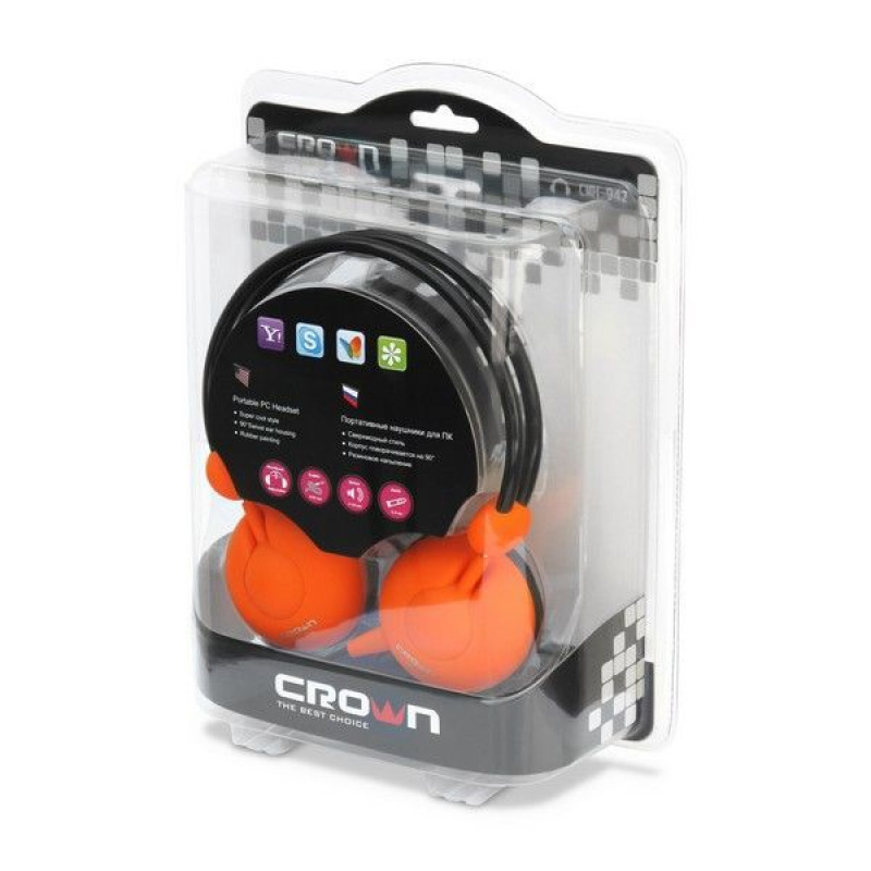 Проводная компьютерная стерео гарнитура CROWN CMH-942